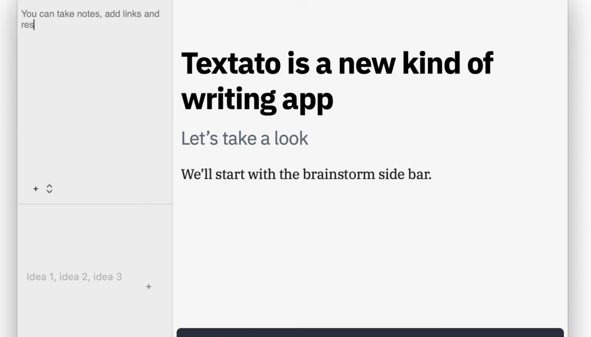 Cover Image for Textato: A word processor that doesn't think it's a typewriter